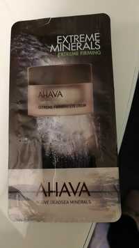 AHAVA - Time to revitalize - Extreme firming eye cream