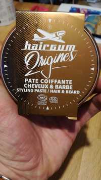 HAIRGUM - Origines - Pâte coiffante cheveux & barbe