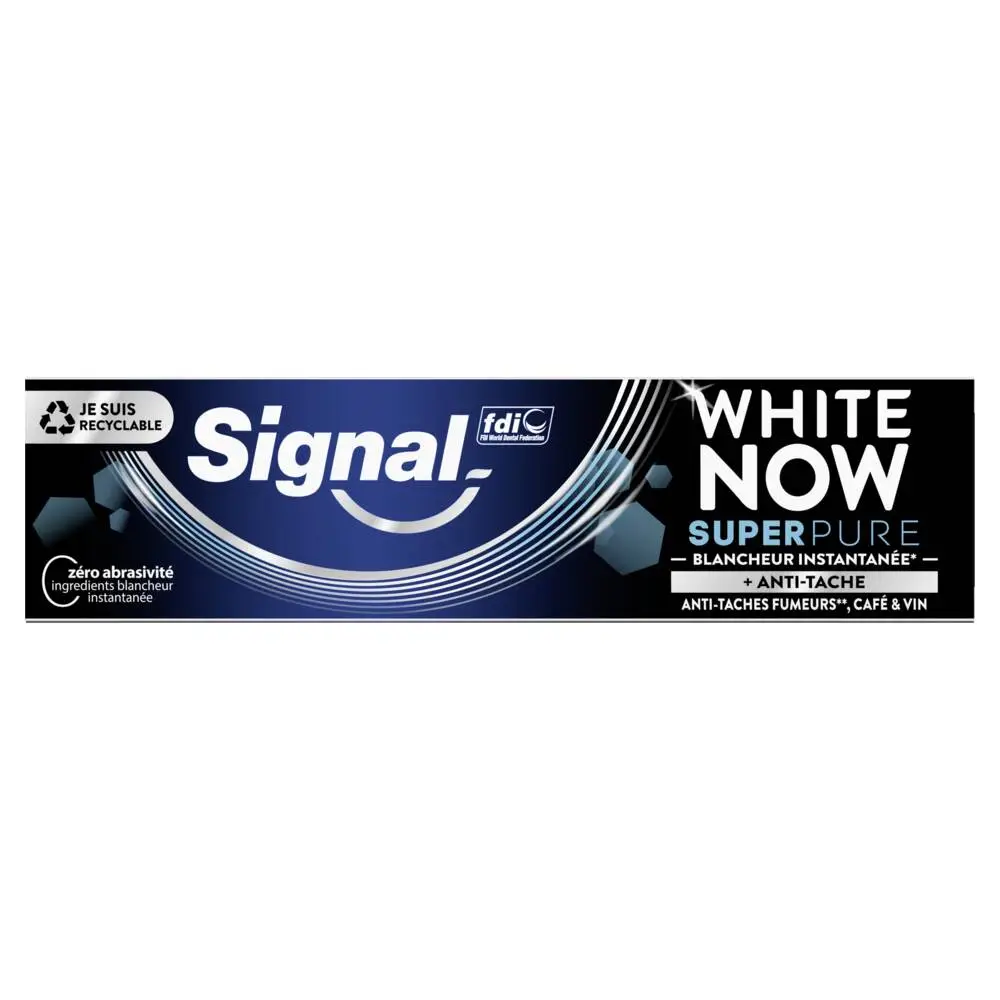 SIGNAL - SIGNAL White Now Dentifrice Super Pure 75ml