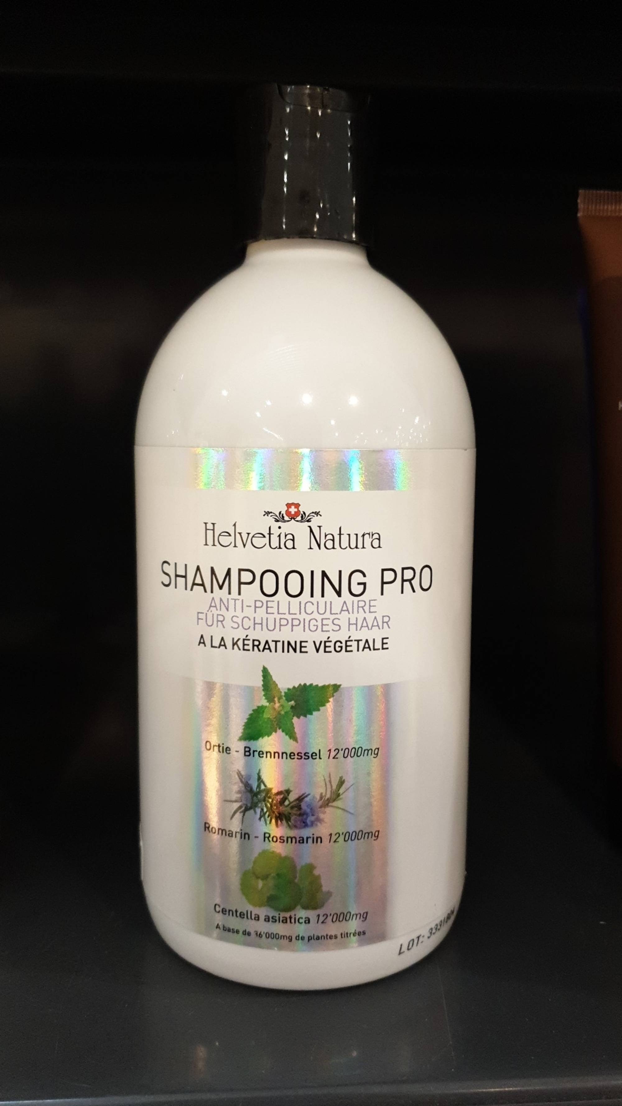 HELVETIA NATURA - Shampooing pro à la kératine végétale
