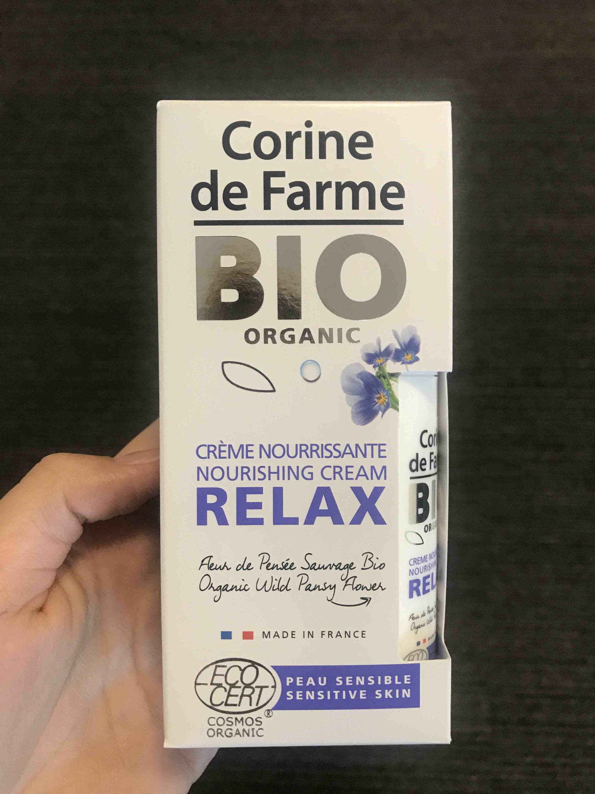 CORINE DE FARME - Bio relax - Crème nourrissante