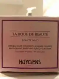 HUYGENS - La boue de beauté - Masque éclat purifiant