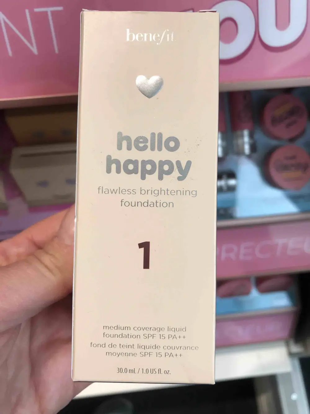 BENEFIT - Hello happy - Flawless brightening foundation 1