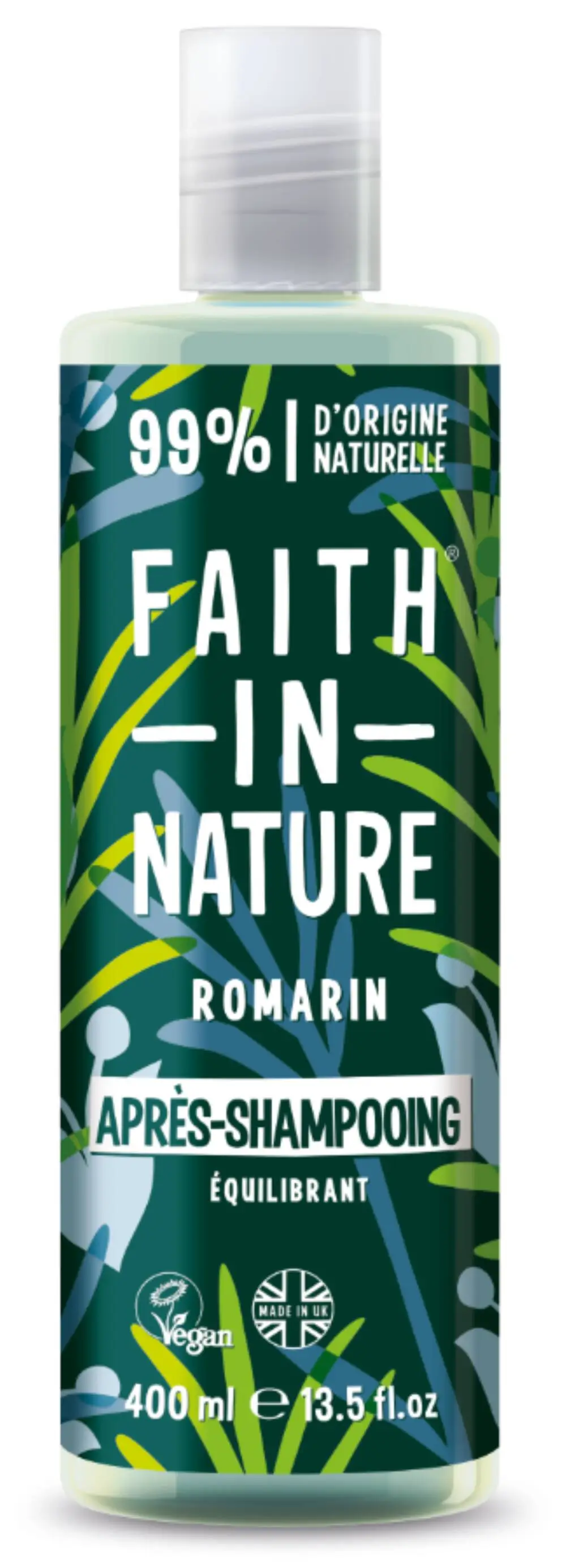 FAITH IN NATURE - Faith In Nature - Après Shampoing Romarin - 400ml