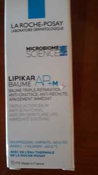 LA ROCHE-POSAY - Microbiome science - Lipikar baume AP+M