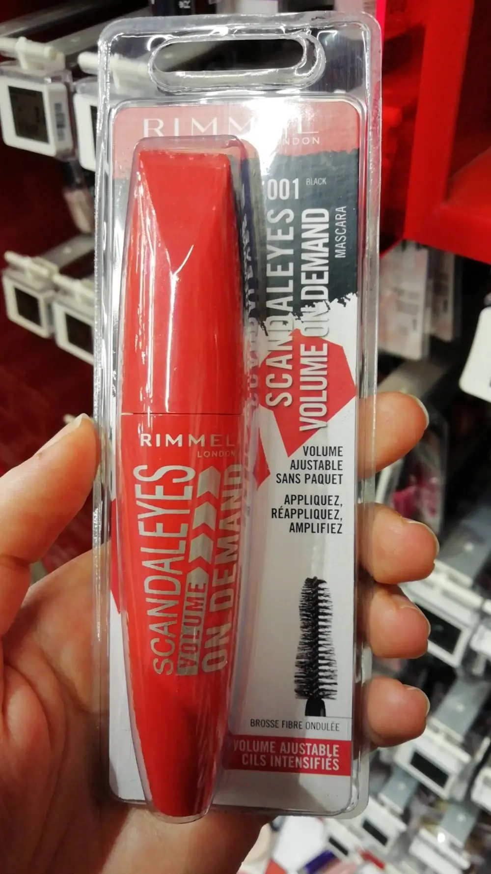 RIMMEL - Scandaleyes volume on demand - Mascara