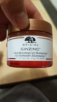 ORIGINS - Ginzing - Gel hydratant illuminateur