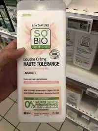 SO'BIO ÉTIC - Douche crème haute tolérance au lait d'avoine bio