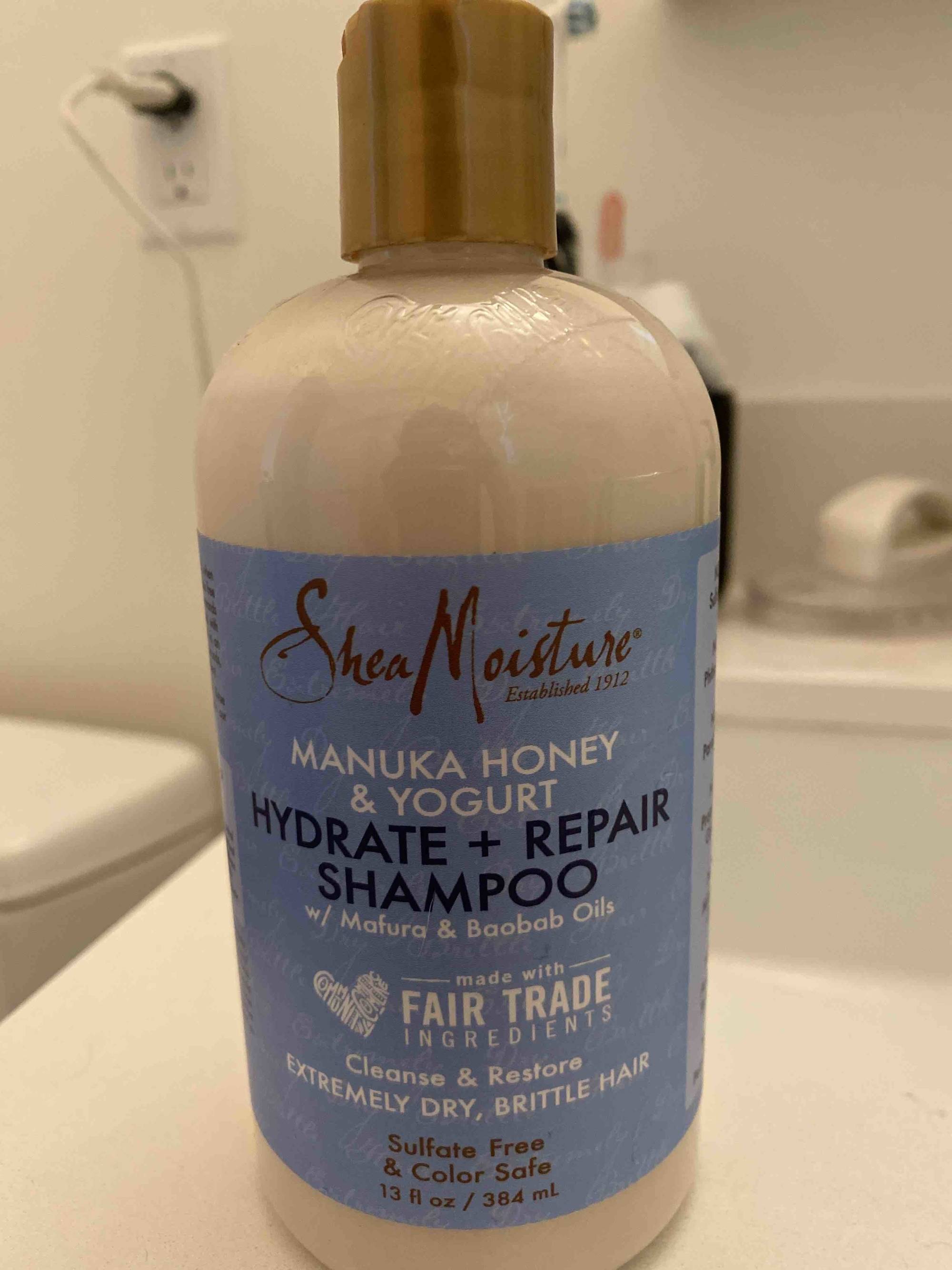 SHEA MOISTURE - Manuka honey & yogurt - Hydrate + repair shampoo