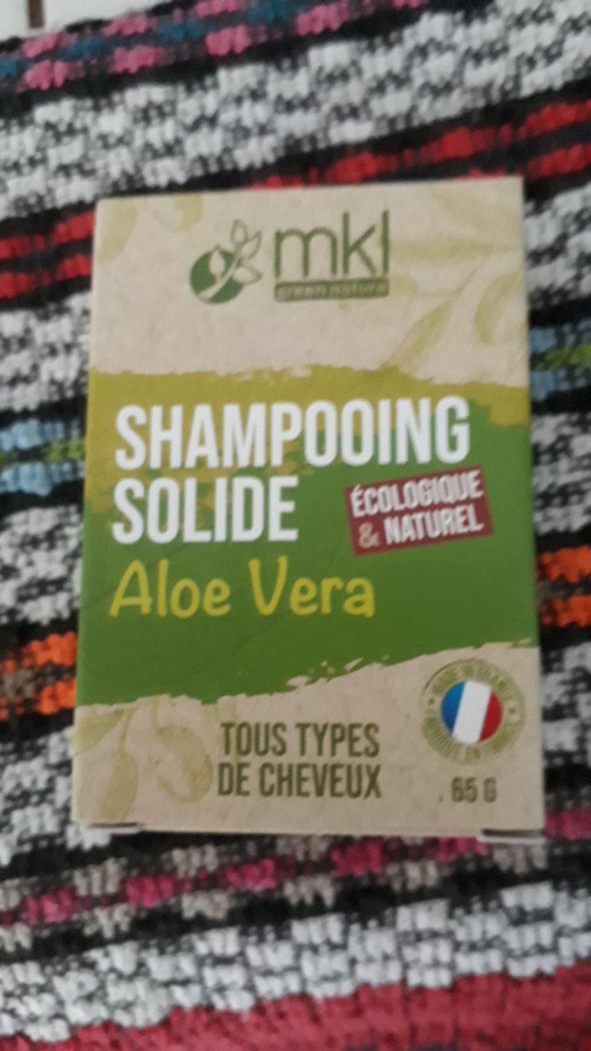 MKL GREEN NATURE - Aloe Vera - Shampooing solide 