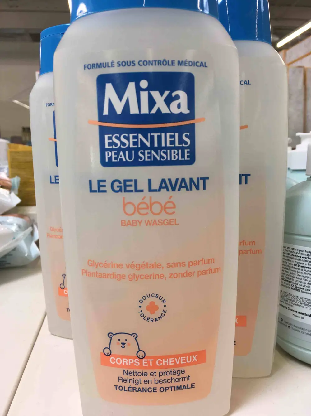 MIXA - Le gel lavant bébé