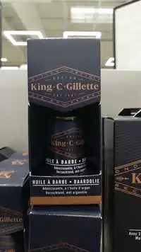 KING C GILLETTE - Baardolie - Huile à barbe