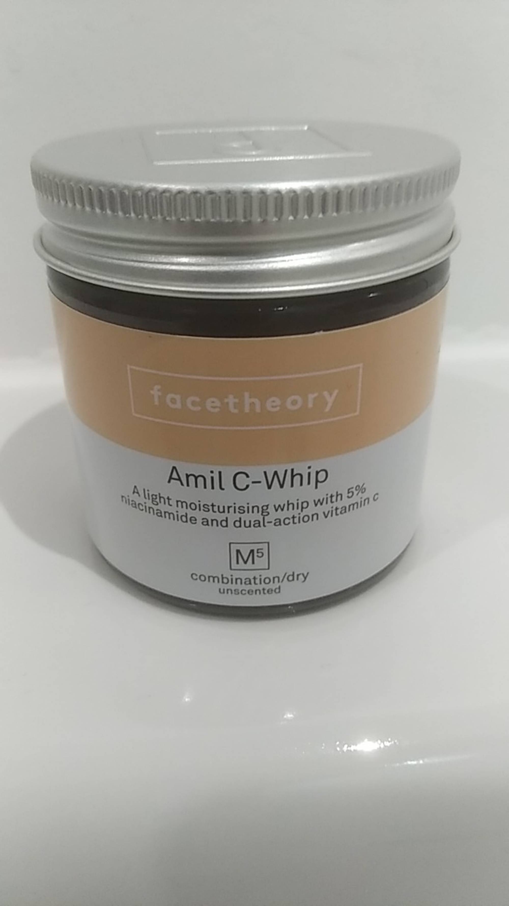 FACETHEORY - Amil C-Whip with 5% niacinamide and dual-action vitamin C