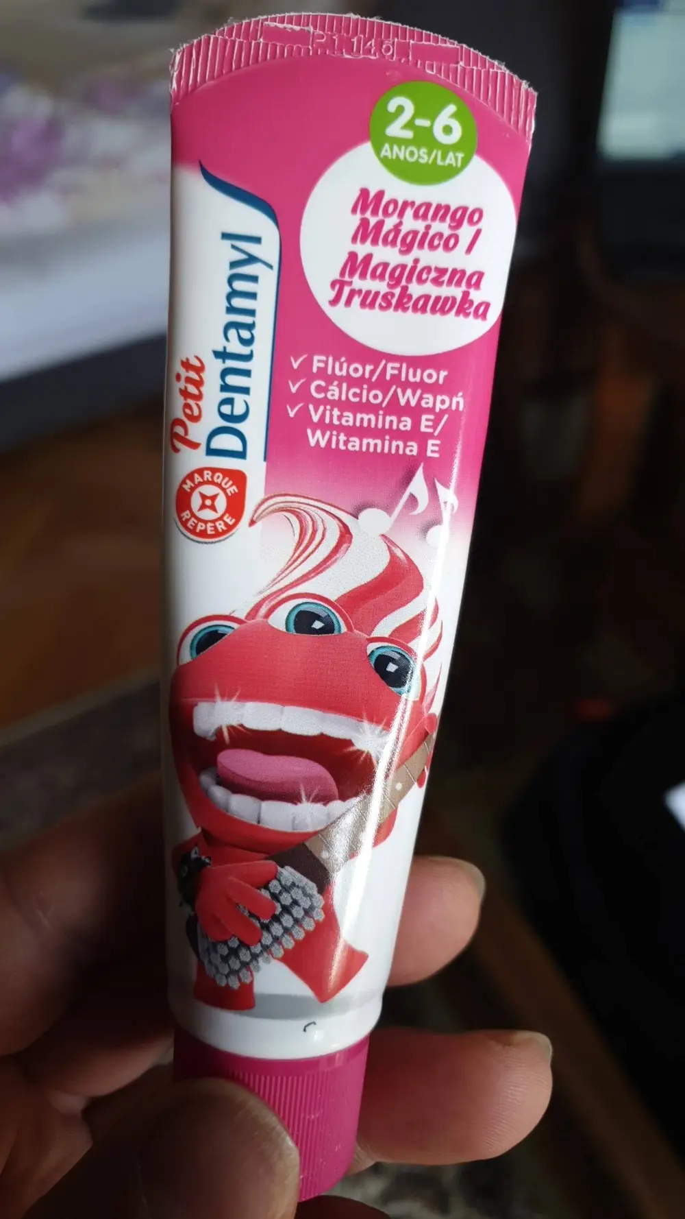 MARQUE REPÈRE - Petit dentamyl - Dentifrice 2-6 anos/lat