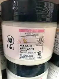 BY U - MAGASIN U - U Bio - Masque apaisant