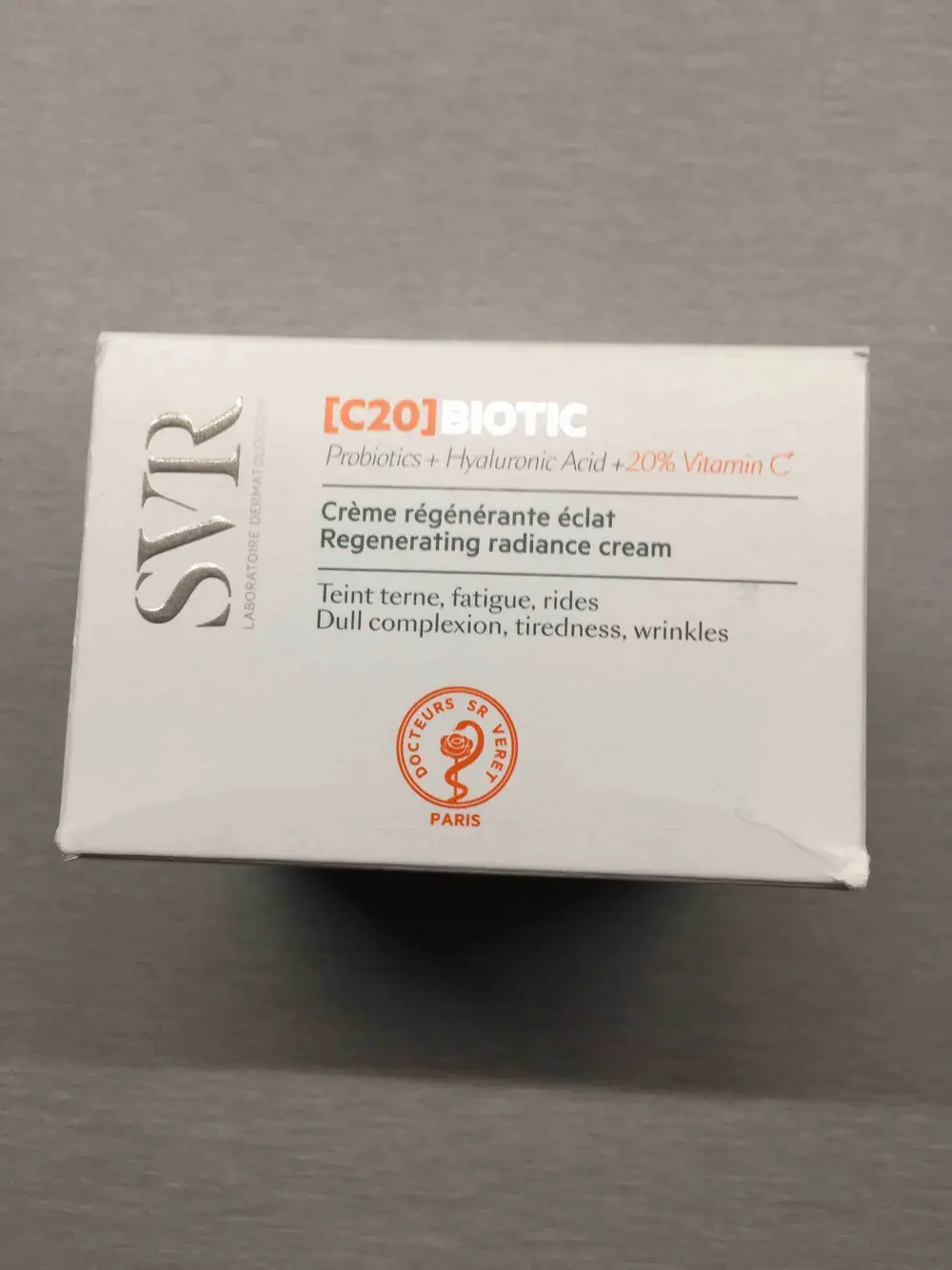 SVR LABORATOIRE DERMATOLOGIQUE - [C20]biotic - Regenerating radiance cream