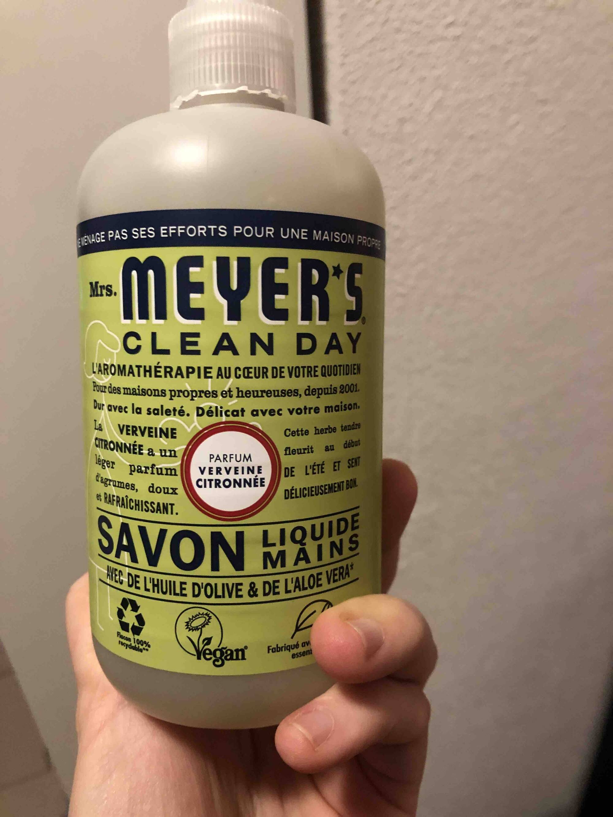 Composition MRS. MEYER'S Clean day - Savon liquide mains parfum