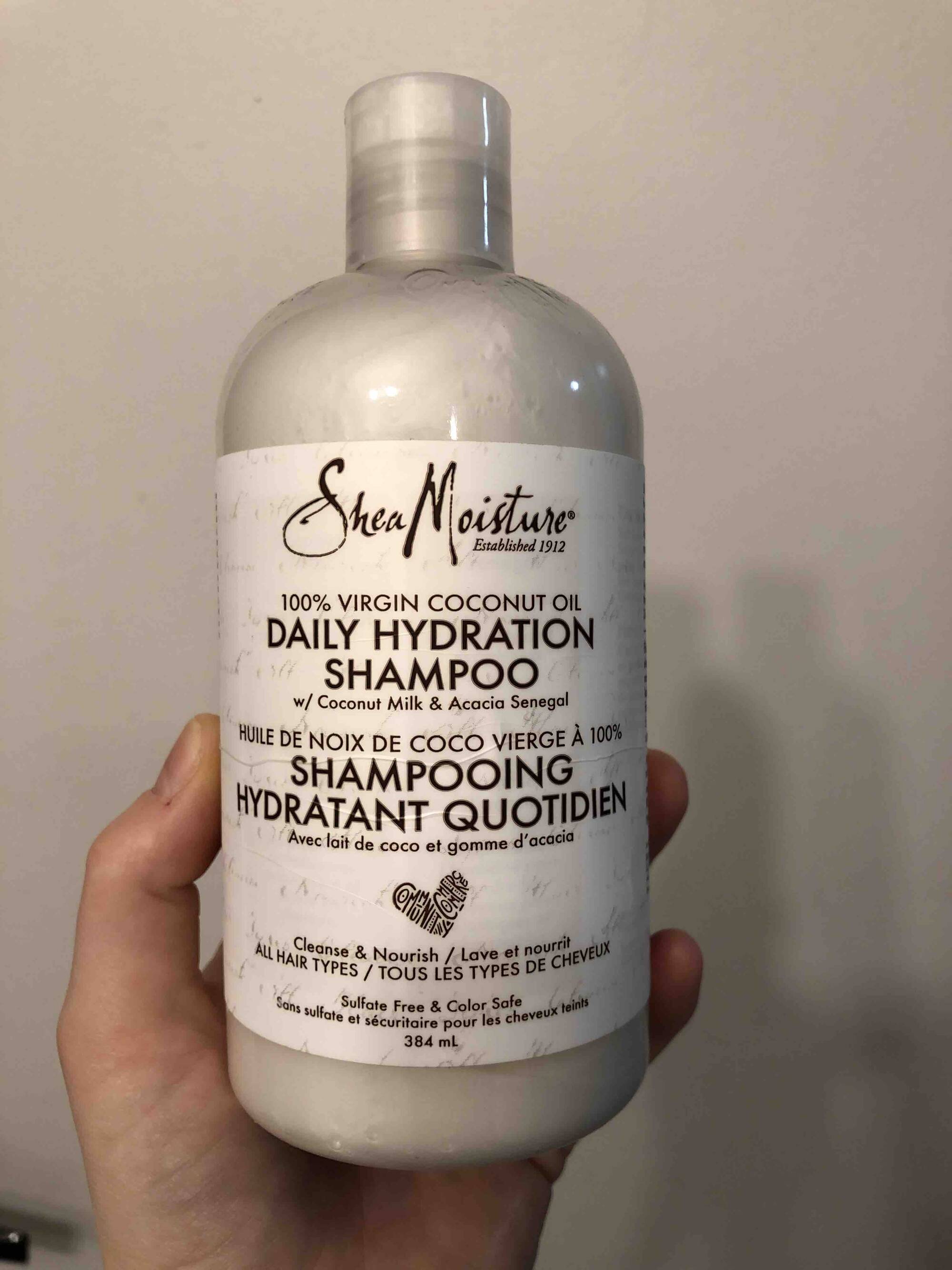 SHEA MOISTURE - 100% Virgin coconut oil - Shampooing hydratant quotidien