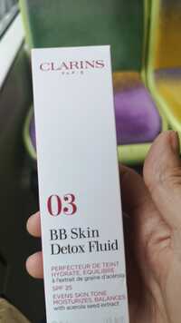 CLARINS - BB skin detox fluid 03 - Perfecteur de teint