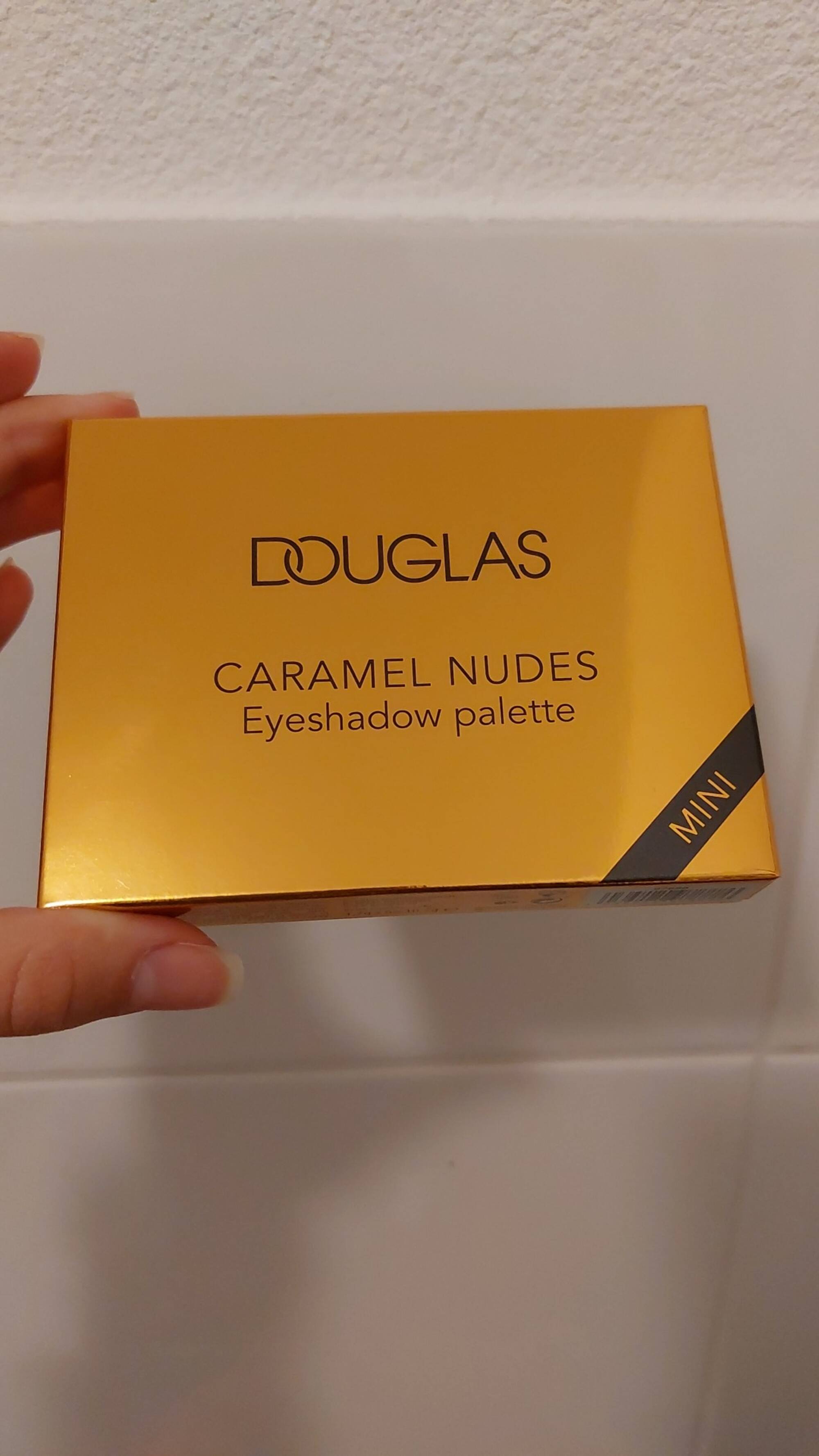 DOUGLAS - Caramel nudes - Eyeshadow palette mini