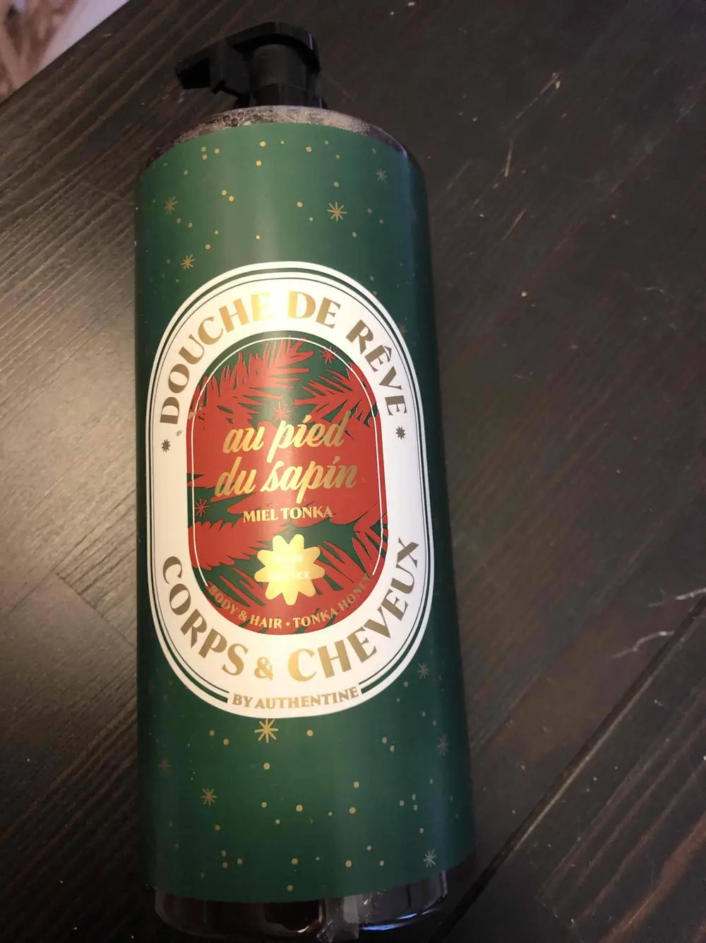 AUTHENTINE - Douche de rêve au pied du sapin miel tonka