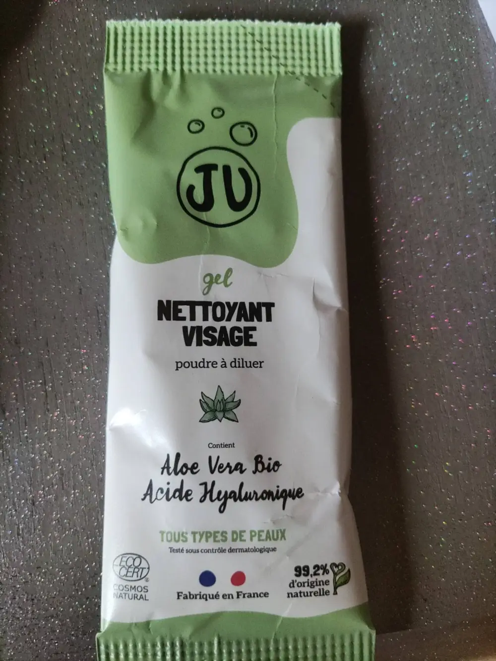 JU - Gel nettoyant visage poudre à diluer