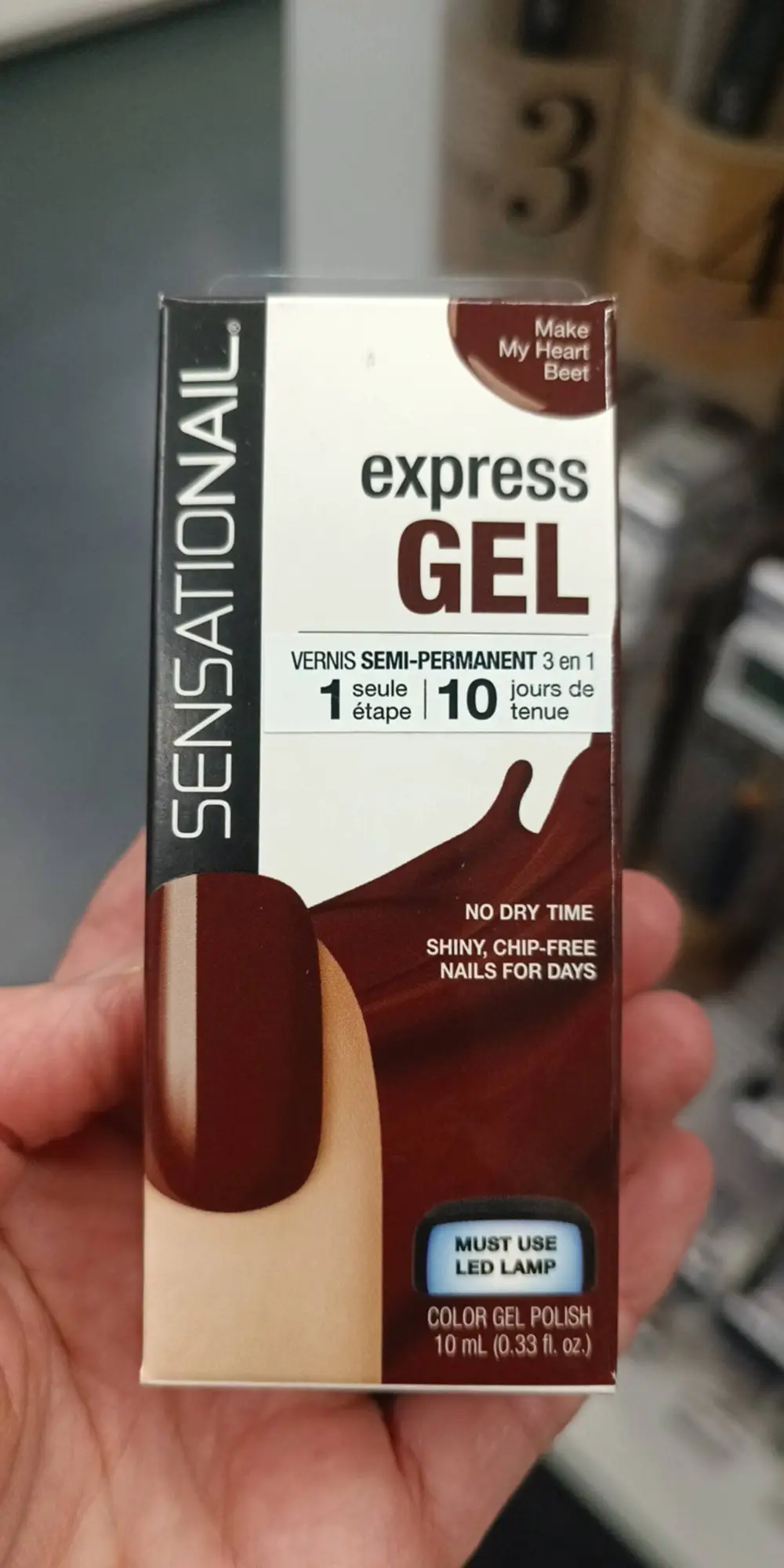 SENSATIONAIL - Express gel - Vernis semi-permanent 3 en 1