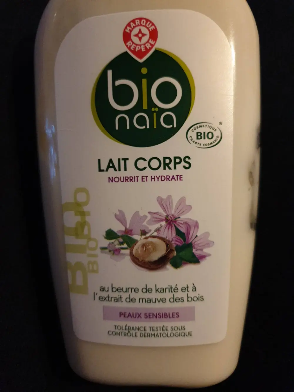 BIO NAÏA - Lait corps nourrit et hydrate
