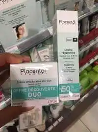 PLACENTOR VÉGÉTAL - Duo découverte - Crème structurante anti-âge + crème réparatrice yeux et lèvres