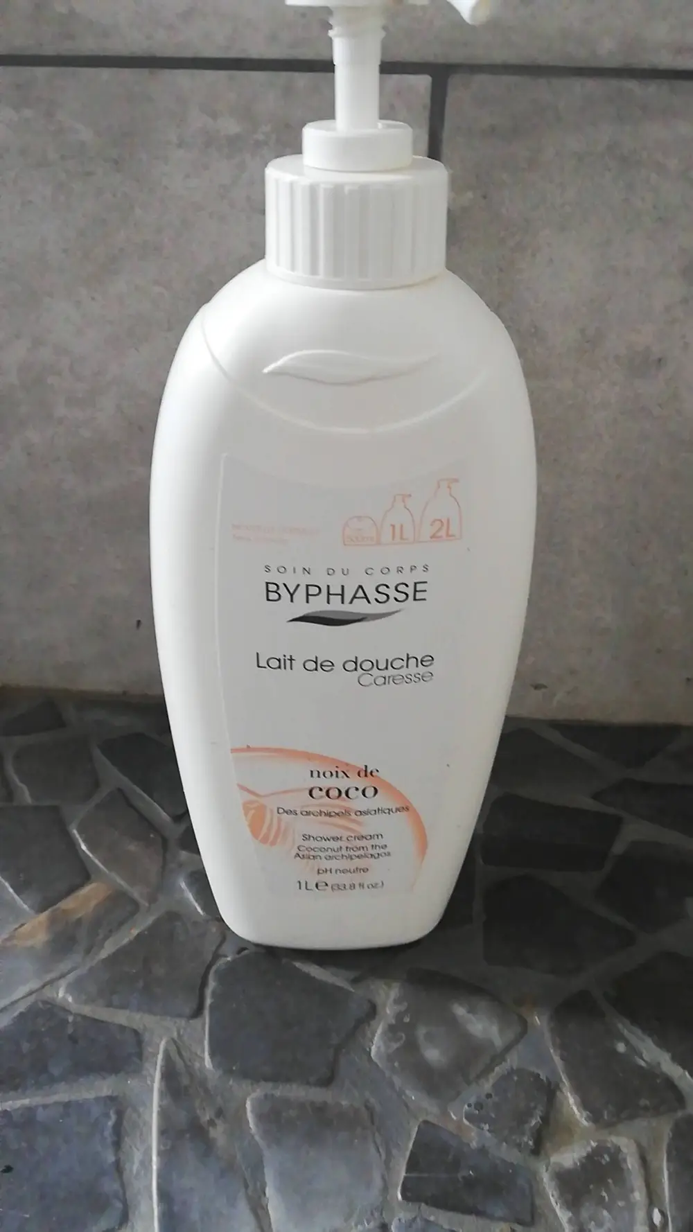 BYPHASSE - Lait de douche caresse