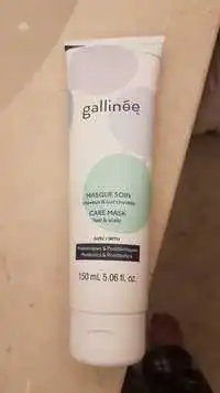 GALLINÉE - Masque soin cheveux & cuir chevelu