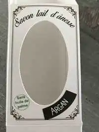 SAVONNERIE DES COLLINES - Argan - Savon lait d'ânesse
