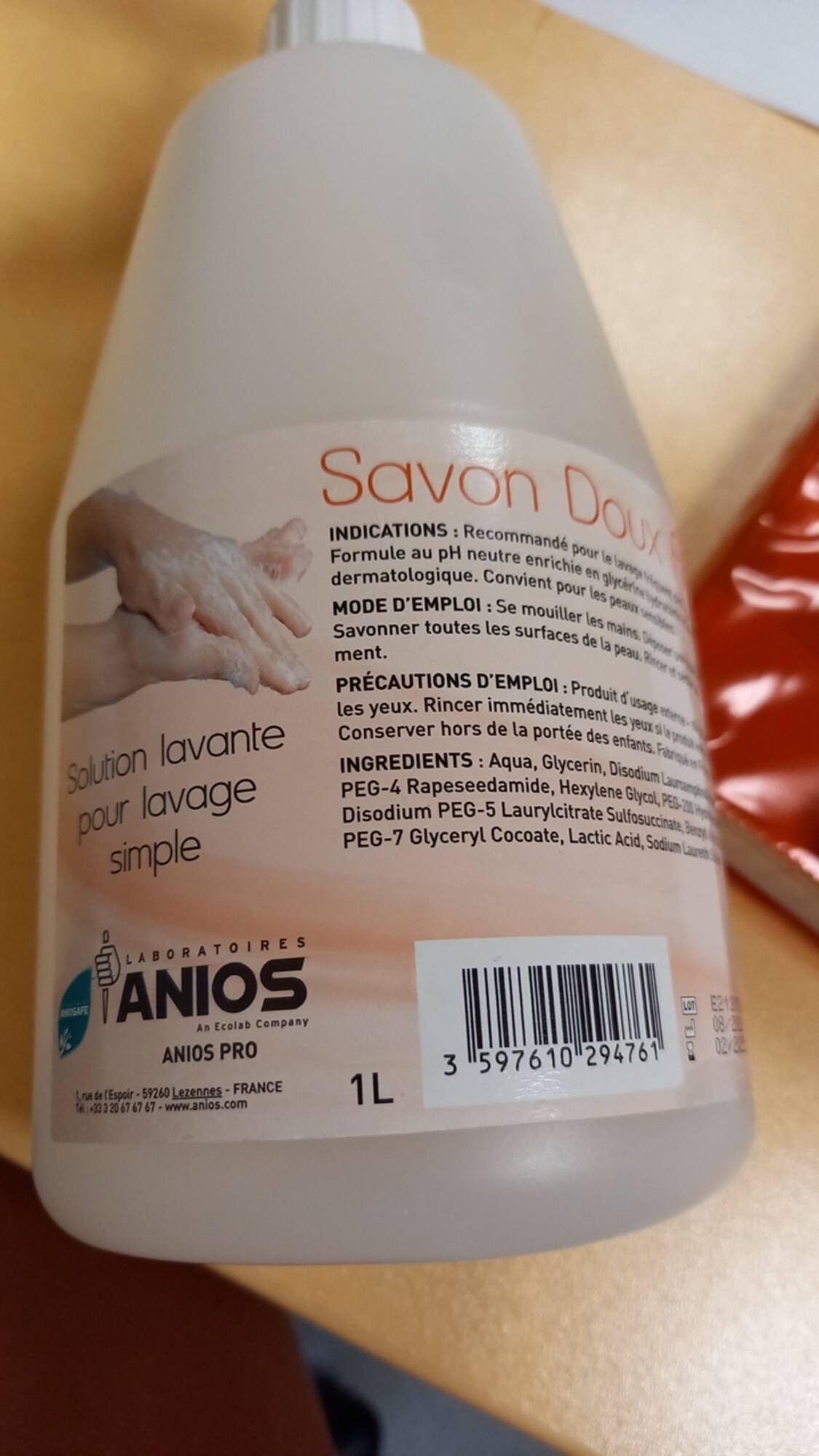 ANIOS - Savon doux aniosafe
