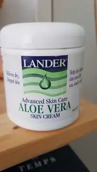 LANDER - Advanced skin care - Skin cream aloe vera