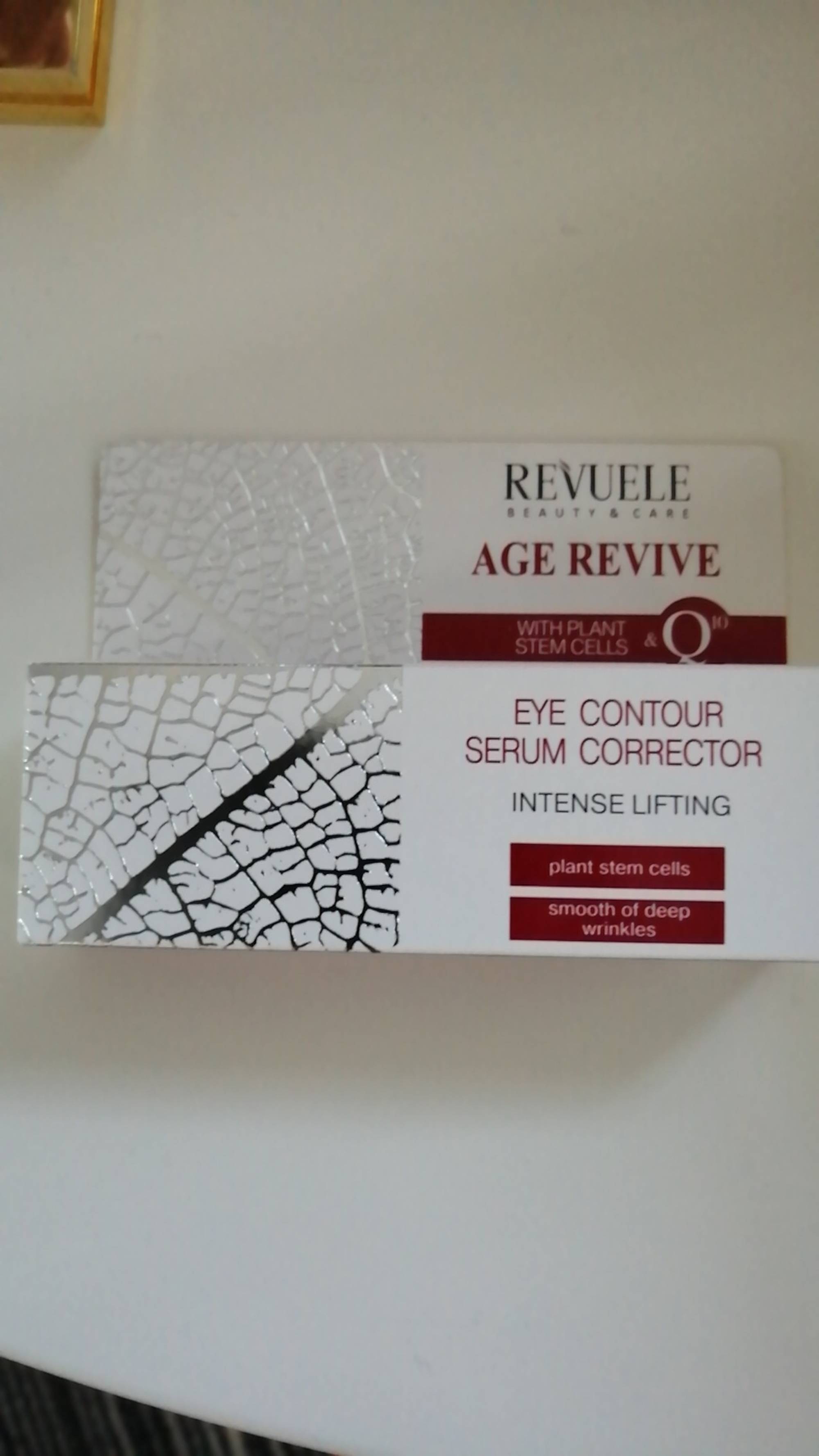 REVUELE - Age revive - Eye contour serum corrector