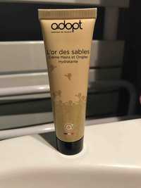 ADOPT' - L'Or des sables - Crème mains et ongles hydratante