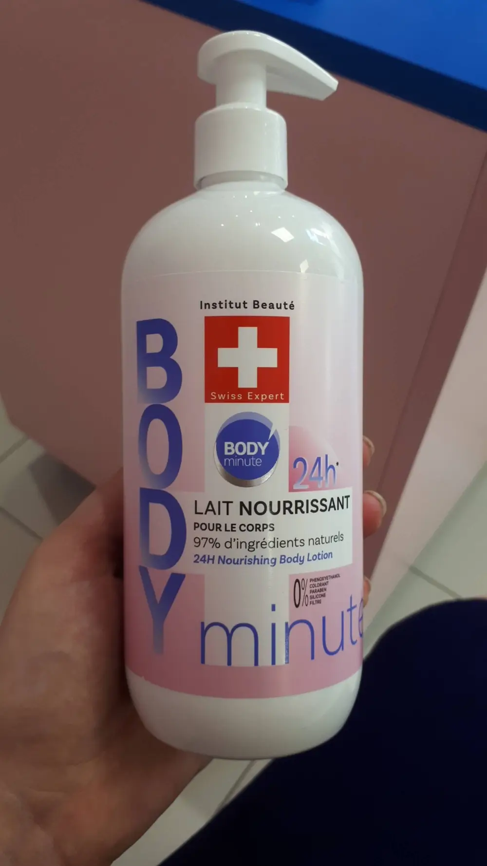 BODY'MINUTE - Lait nourrissant pour le corps 24h