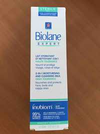 BIOLANE - Expert - Lait hydratant et nettoyant 2 en 1 haute tolérance
