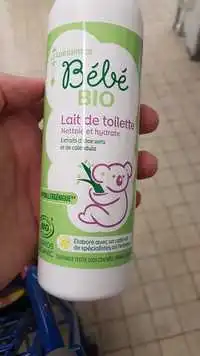 LEADER PRICE - Bébé bio - Lait de toilette bio