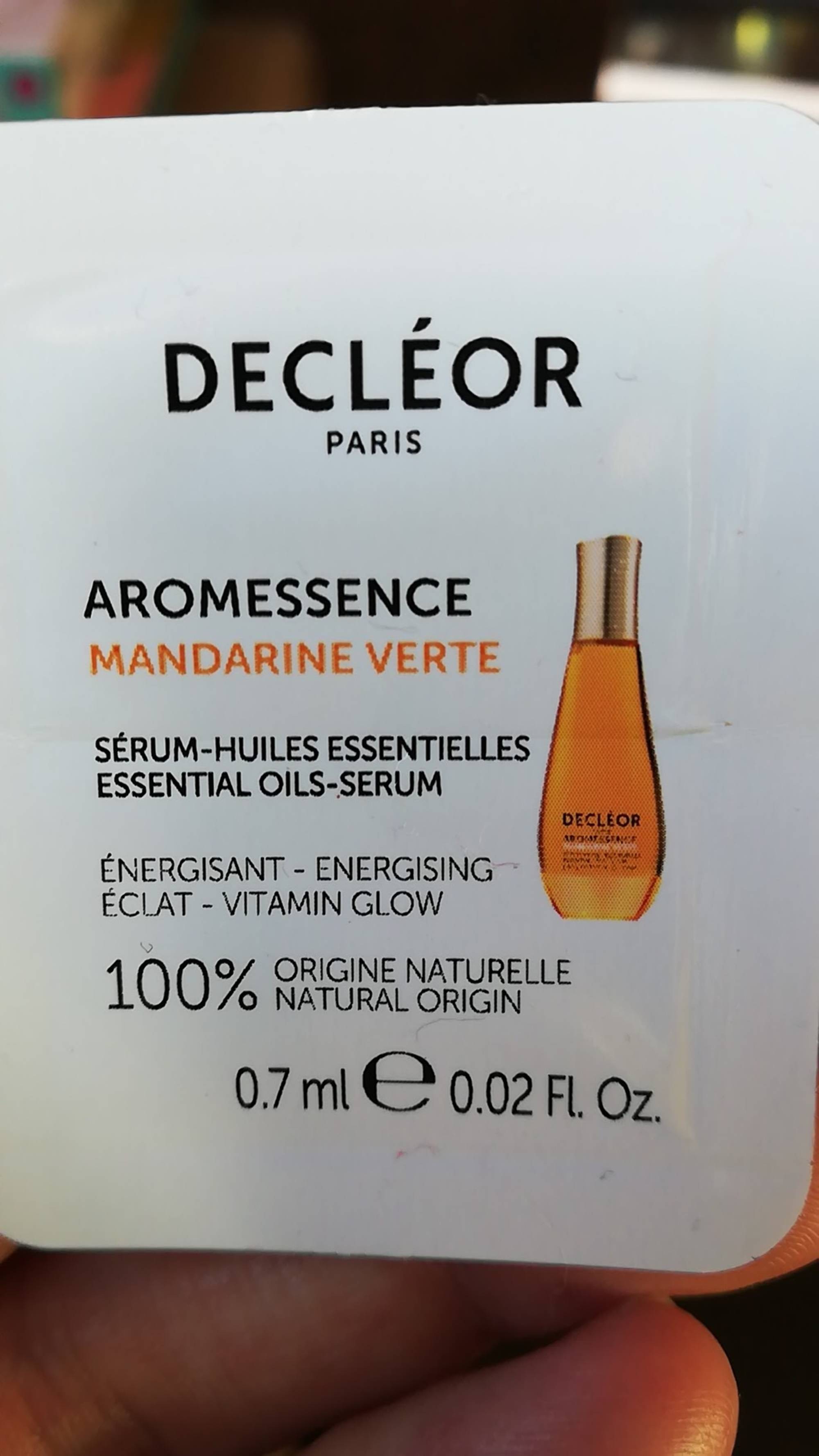 DECLÉOR - Aromessence mandarine verte - Sérum-huile essentielle