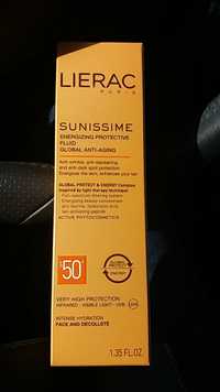 LIÉRAC - Sunissime - Energizing protective fluide global anti-aging SPF 50+