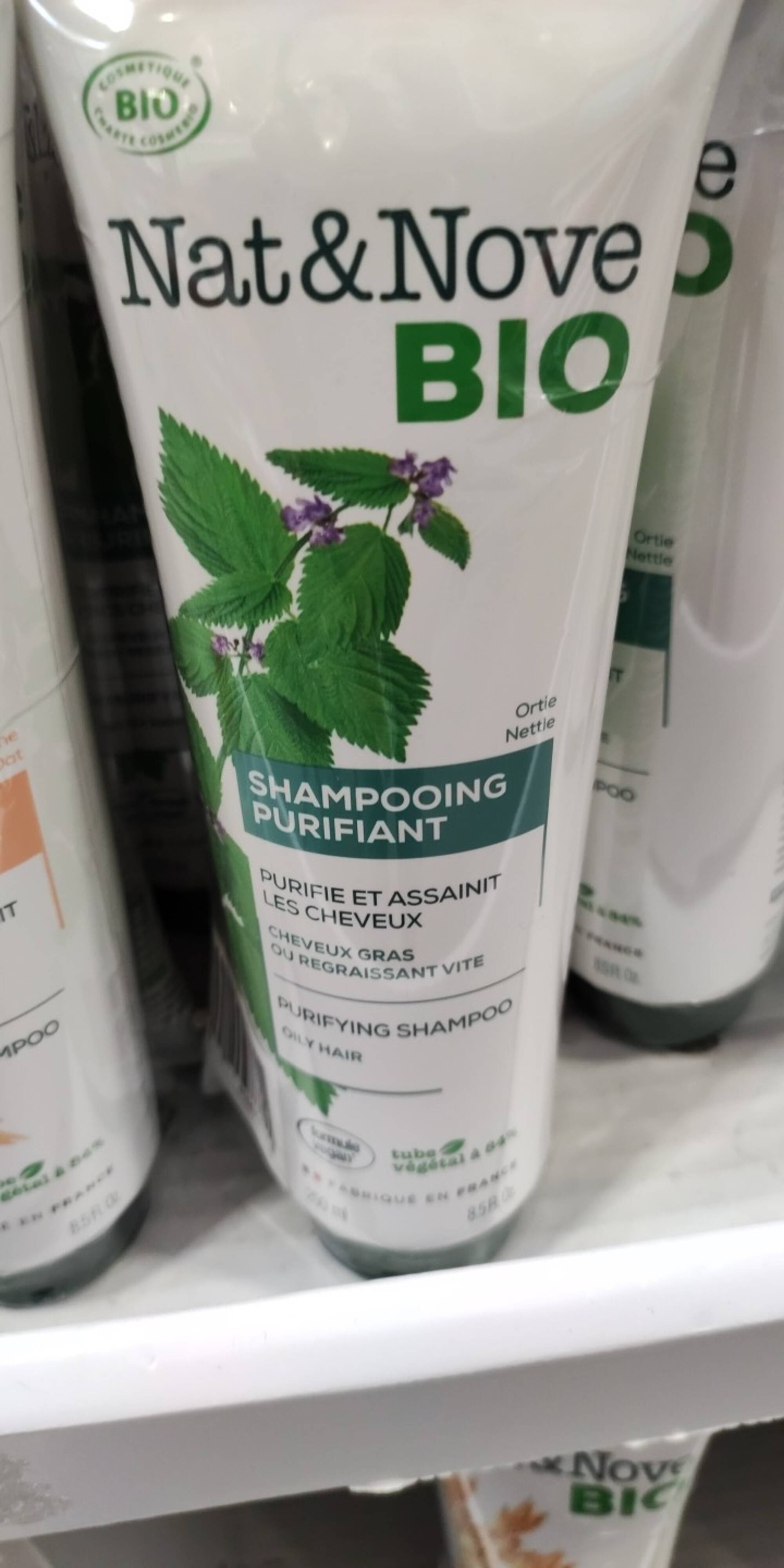 NAT&NOVE - Bio - Shampooing purifiant