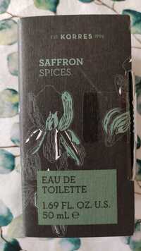 KORRES - Saffron spices - Eau de toilette