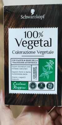 SCHWARZKOPF - 100% Vegetal - Colorazione Vegetale castano ruggine