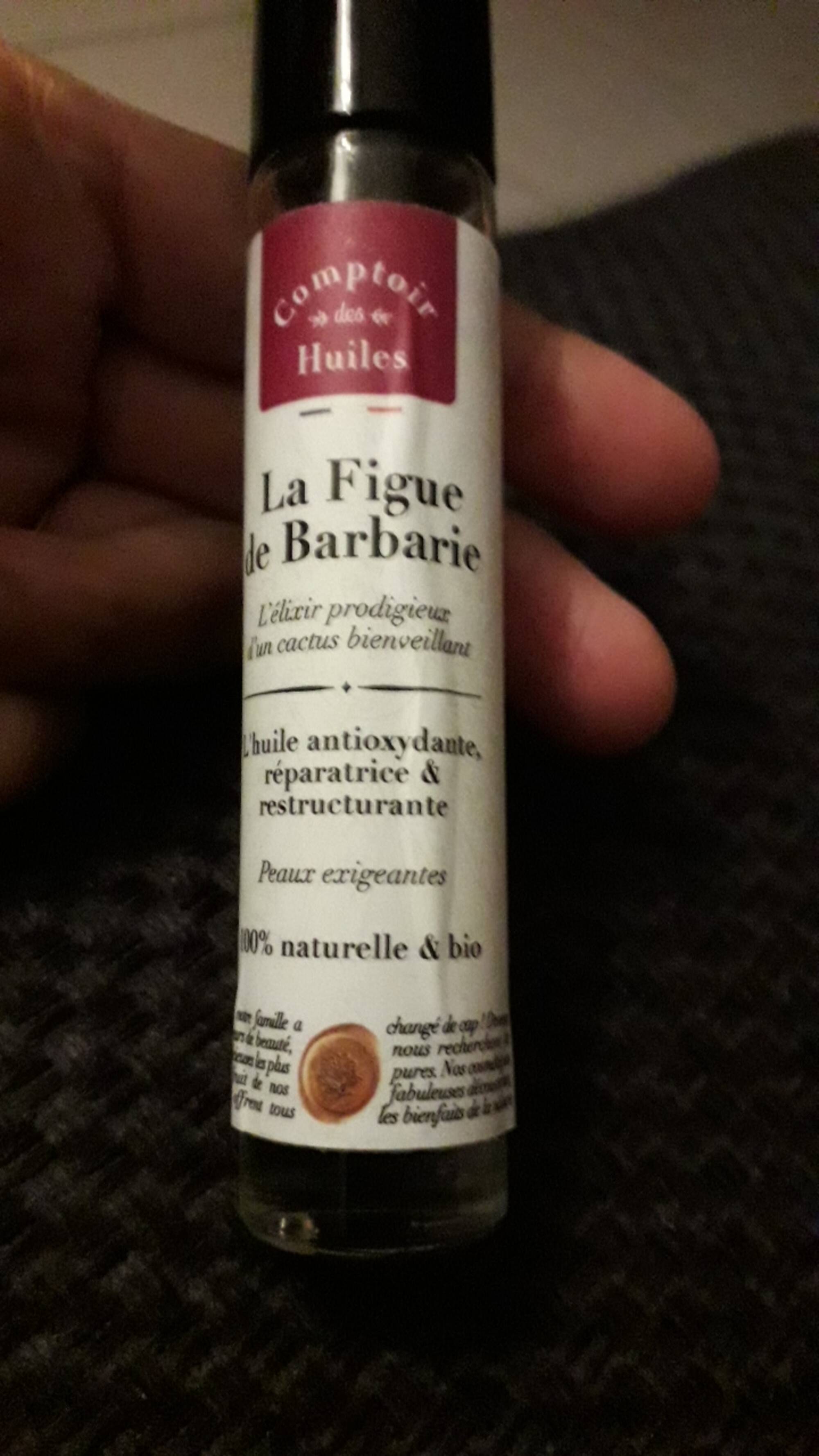 COMPTOIR DES  HUILES - La figue de barbarie - L'huile antioxidante