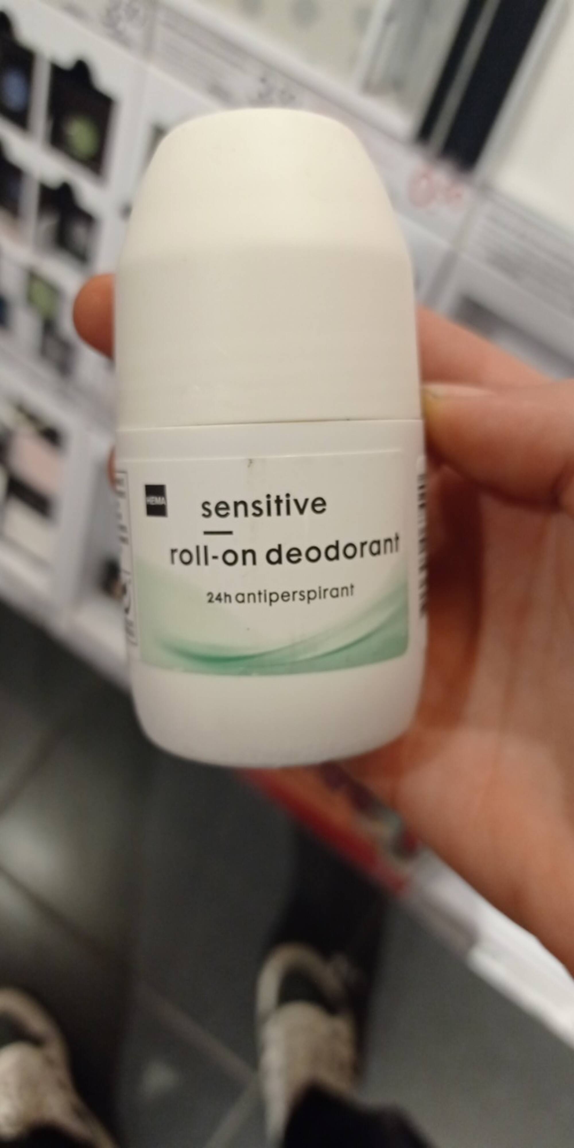 HEMA - Sensitive - Roll-on déodorant  24h antiperspirant