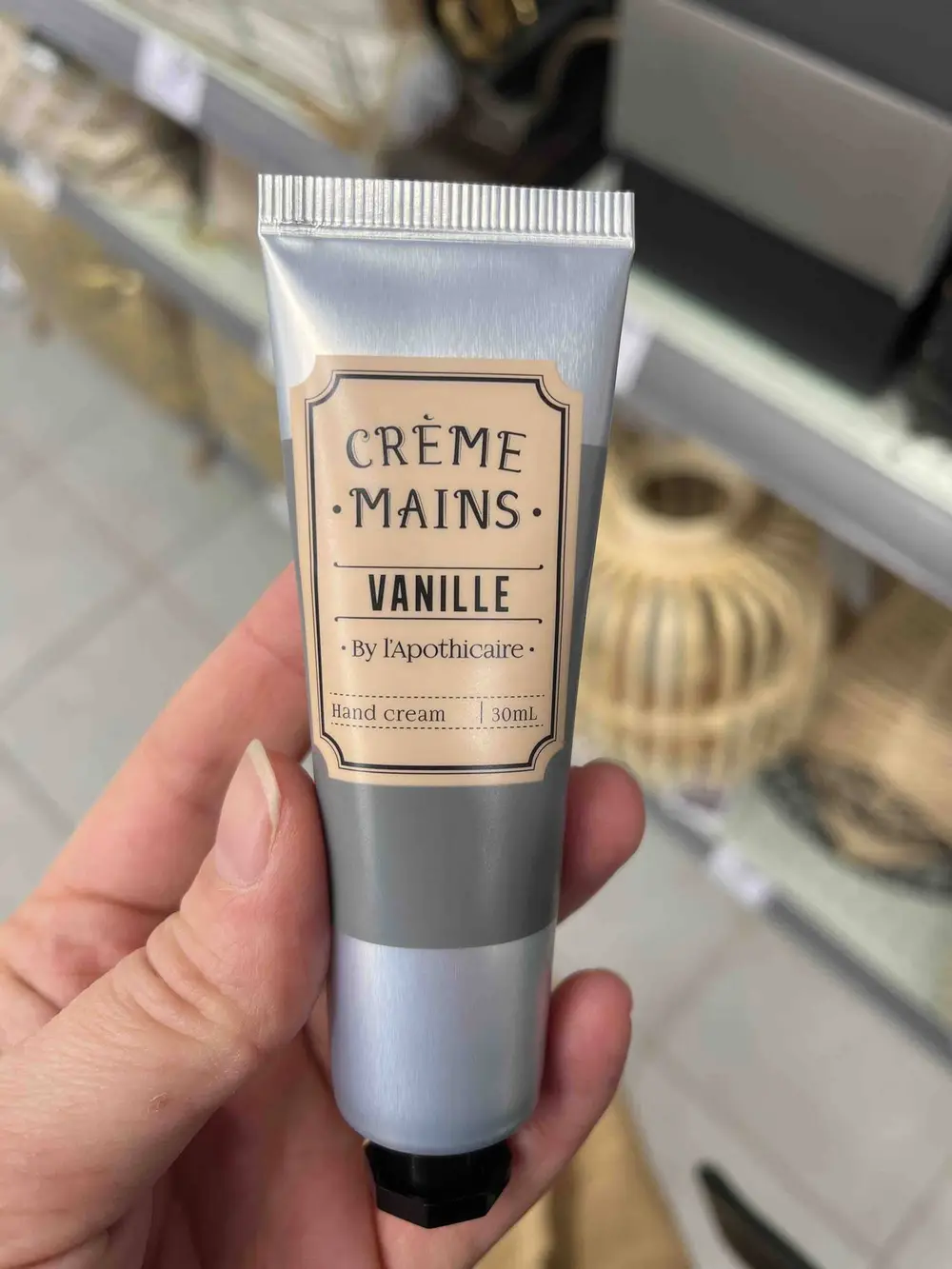 BY L'APOTHICAIRE - Vanille - Crème mains 