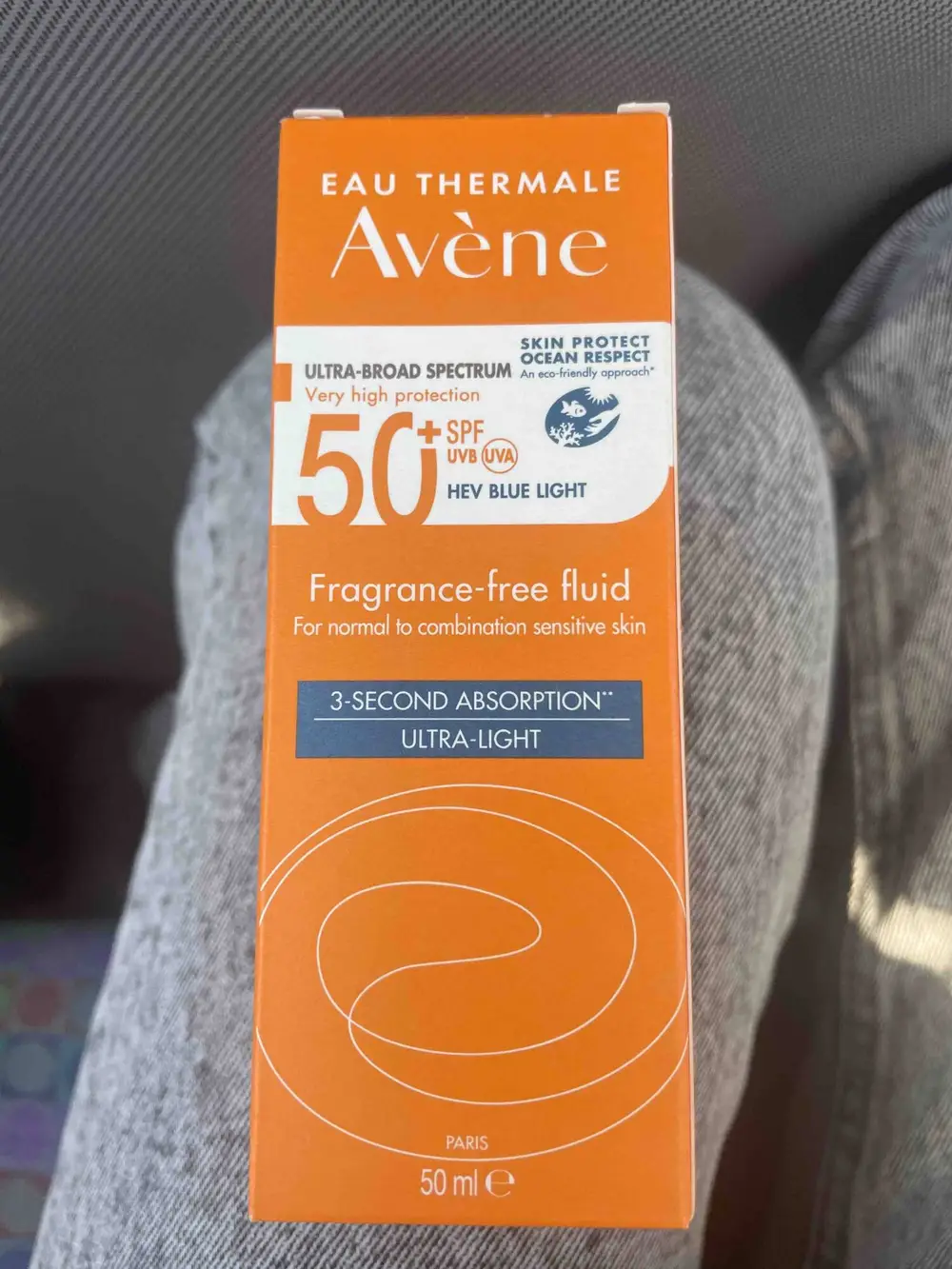 AVÈNE - Fragrance-free fluid SPF 50+