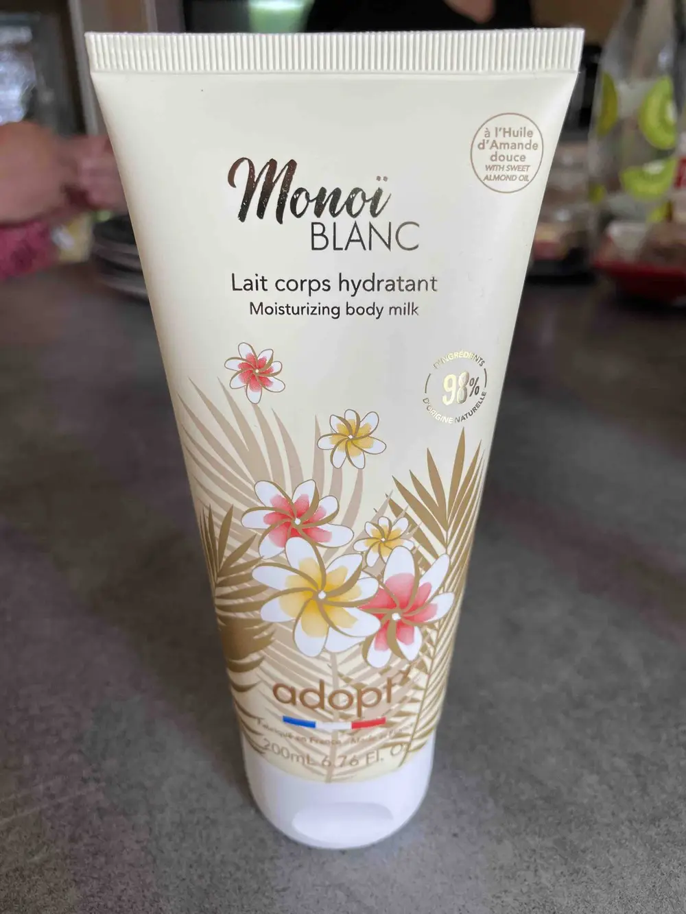 ADOPT' - Monoï blanc - Lait corps hydratant