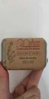 MAISON DU LAURIER - Un morceau de Nature - Savon d'alep